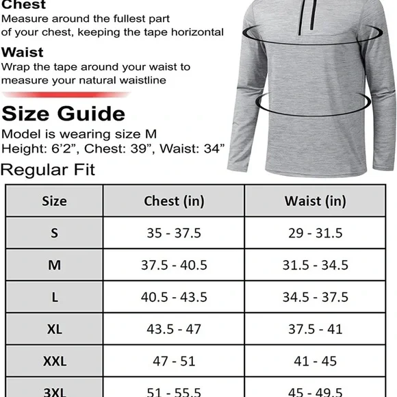 Liberty Pro quarter zip performance pull over with pockets. - Picture 6 of 7